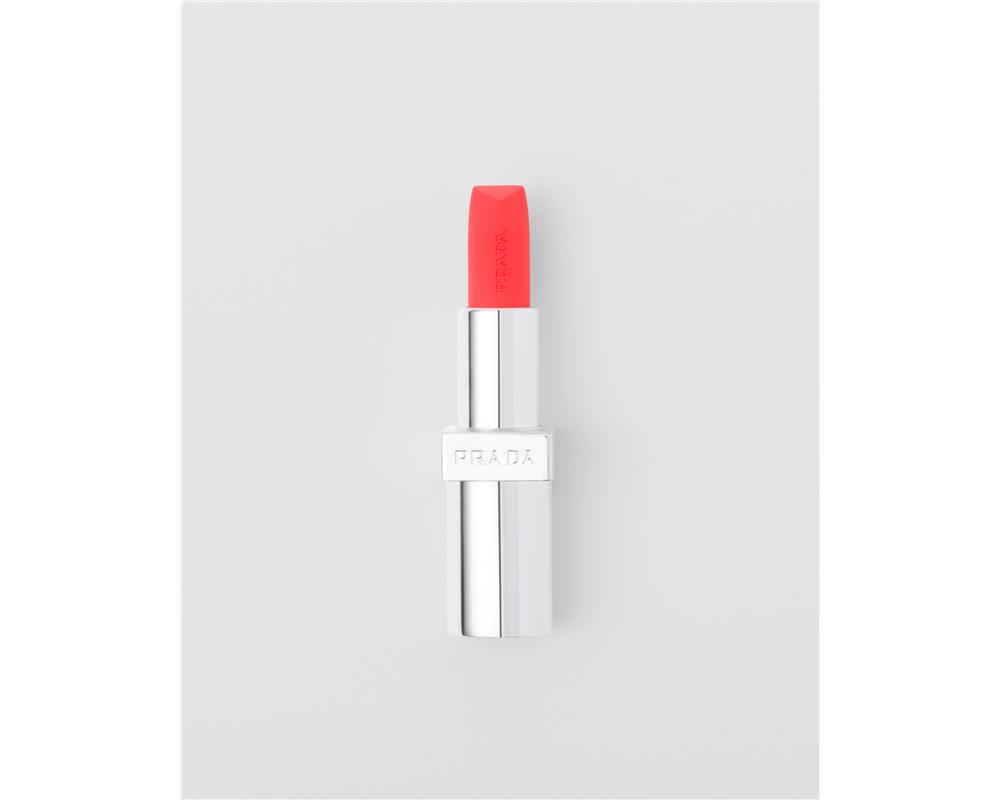 Prada Monochrome Soft Matte lipstick - O177 - FLAMINGO