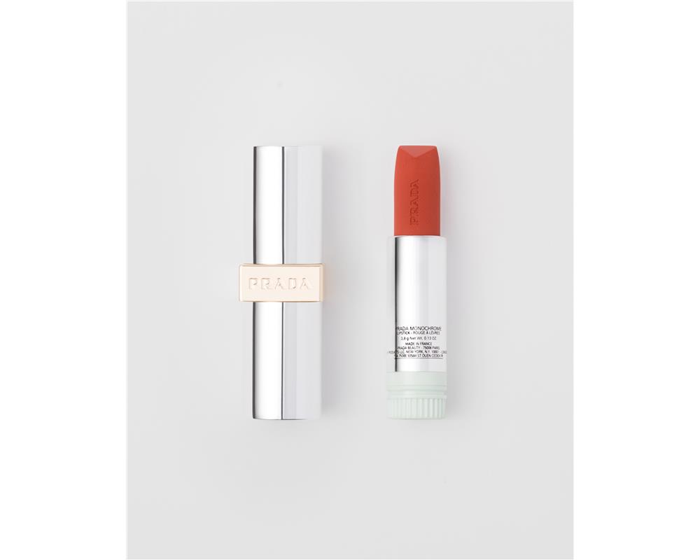 Prada Monochrome Hyper Matte lipstick refill - O77 - ARANCIO